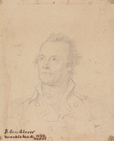 Brigadegeneral John Glover av John Trumbull