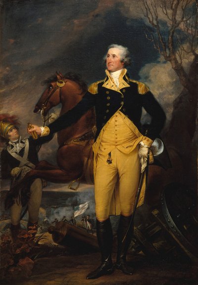 George Washington før slaget ved Trenton, ca. 1792-94. av John Trumbull