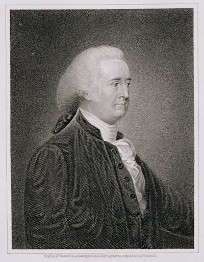 John Rutledge (1739-1800), gravert av G.F. Storm (fl.c.1834) etter en tegning av originalen av James Herring (1794-1867) av John Trumbull