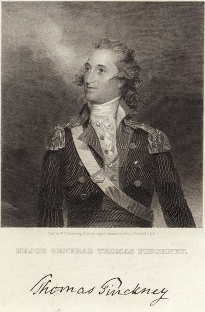 Generalmajor Thomas Pinckney av John Trumbull