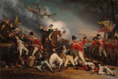General Mercers død i slaget ved Princeton, 3. januar 1777 av John Trumbull