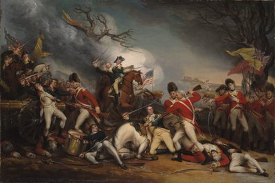 General Mercers død i slaget ved Princeton, 3. januar 1777 av John Trumbull