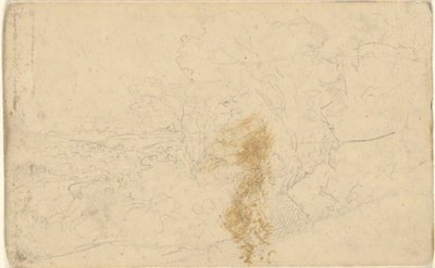 Uten tittel, fra folio: Views Near Bath av John Trumbull