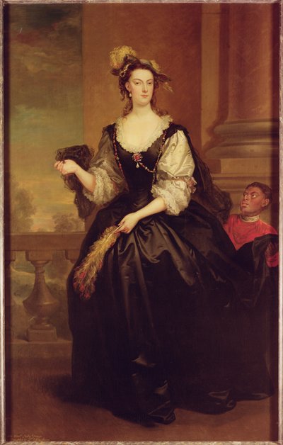 Portrett av Anne Howard, Lady Yonge av John Vanderbanck