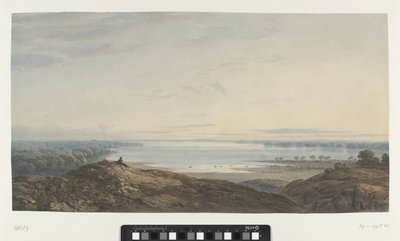 Portforbudet Portforbudet / Bredt kystlandskap av John Varley (I)
