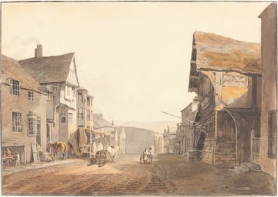 Conway i Nord-Wales av John Varley