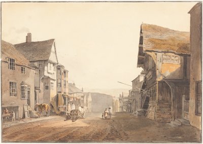 Conway i Nord-Wales av John Varley