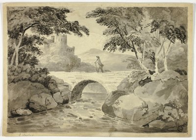 Kidwelly Castle, Sør-Wales av John Varley