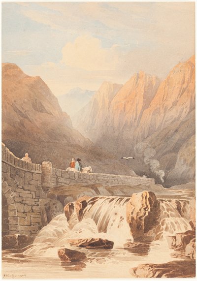 Pont Aberglaslyn av John Varley