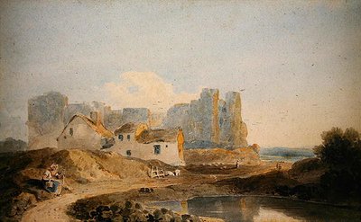 Redland Castle av John Varley