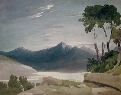Snowdon, ca. 1820 av John Varley