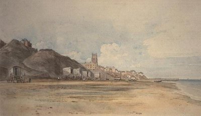 Stranden ved Cromer, Norfolk av John Varley