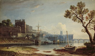 Utsikt over Chester av John Varley