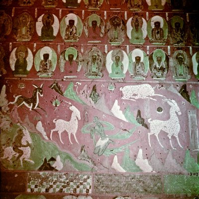 Dunhuang Caves, Kina, Foto 1231/6 (79) (bilde) av John Vincent