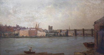 Newcastle upon Tyne fra sørvest, 1884 av John Wallace