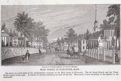 Main street i Worcester, fra 