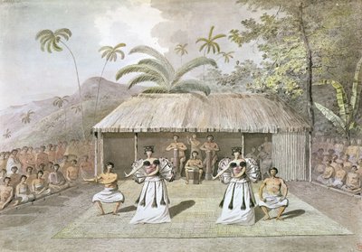 Dans er Tahiti av John Webber