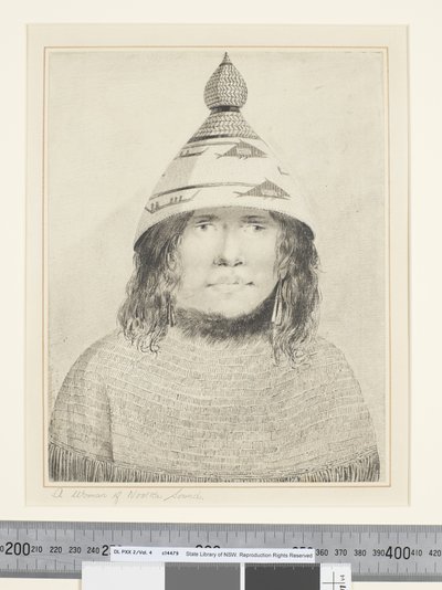 F.22 A Woman of Nootka Sound, ca. 1773-84 (akvarell) av John Webber