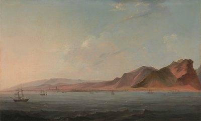 Utsikt over Santa Cruz, Tenerife av John Webber
