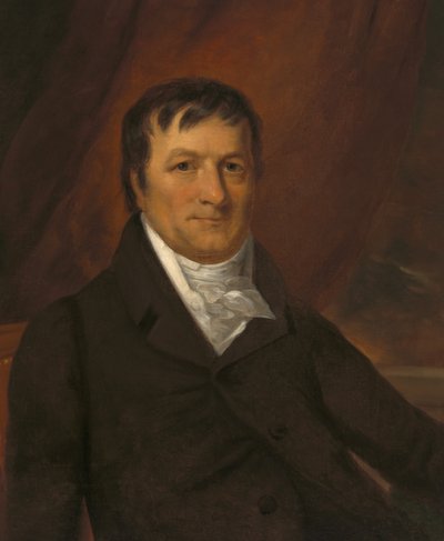 John Jacob Astor (1763–1848), ca. 1825 (olje på lerret) av John Wesley Jarvis