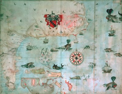 Chesapeake Bay, Florida, ca. 1585-1603 av John White