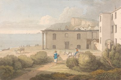 En utsikt over Core's Library, Dawlish, Devon av John White Abbott