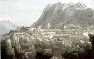 Tiggere, nær Como av John White Abbott
