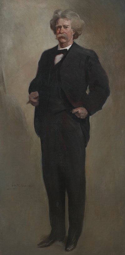 Samuel L. Clemens Mark Twain, 1912 eller 1913. av John White Alexander