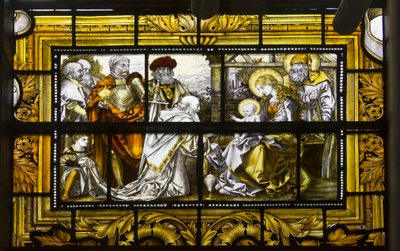 Oxford, Trinity College, James Powell & Sons, John William Brown (1842-1928), The Adoration Of The Magi, 1885 av John William Brown