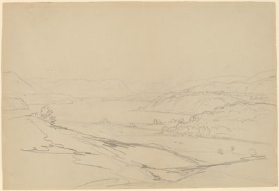 West Point fra Storm King av John William Casilear