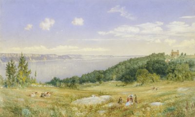 Palisadene, ca. 1870. av John William Hill