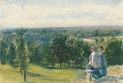 I Richmond Park av John William Inchbold