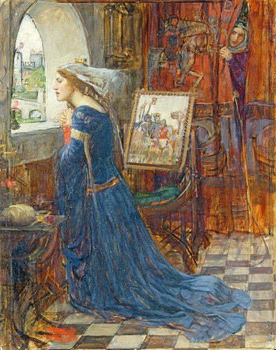 Smukke Rosamund, ca. 1916 (olje på lerret) av John William Waterhouse