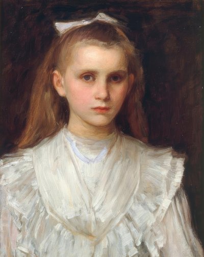 Portrett av en ung jente av John William Waterhouse