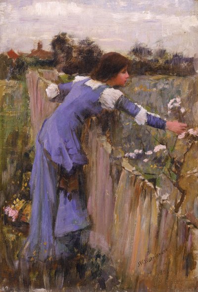 Blomsterplukkeren av John William Waterhouse