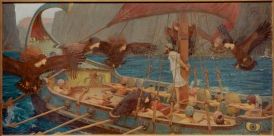 Ulysses og sirenene av John William Waterhouse