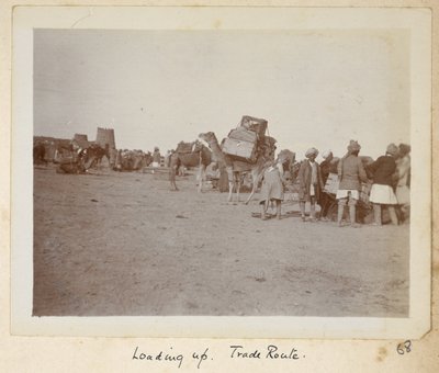 Razavi Khorasan-provinsen, Iran, ca. 1908 (s/hvitt-bilde) av John Williams Watson