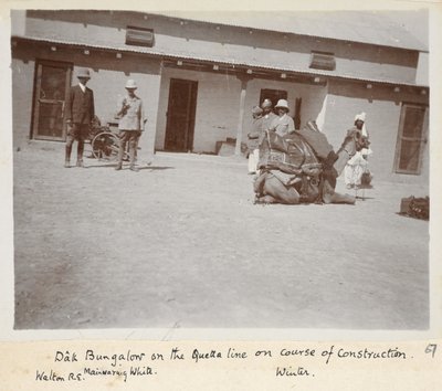 Razavi Khorasan-provinsen, Iran, ca. 1908 (s/hvitt-bilde) av John Williams Watson