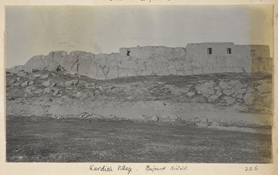 Razavi Khorasan-provinsen, Iran, ca. 1908 (s/hvitt-bilde) av John Williams Watson