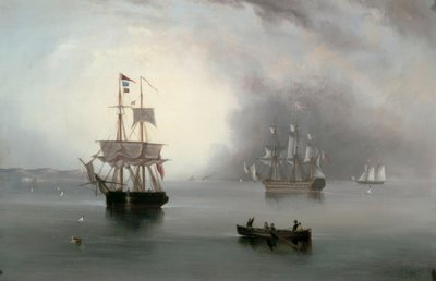 Becalmed av John Wilson Carmichael