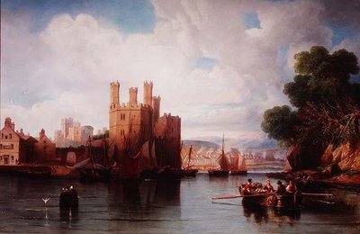Caernarvon slott av John Wilson Carmichael