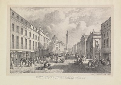 Grey Street, Newcastle av John Wilson Carmichael