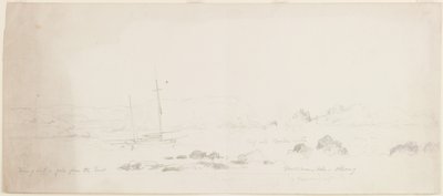 Riding Out a Gale from the East Mossmans Hole-Oldang av John Wilson Carmichael
