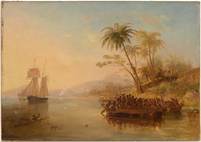 Redningen til William DOyly, 1841 av John Wilson Carmichael