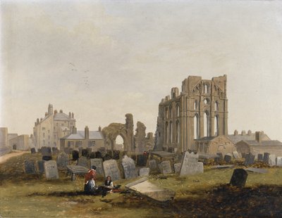 Tynemouth Priory fra øst av John Wilson Carmichael