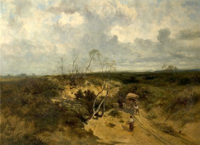 A Sandy Bit of Road, 1874 av John Wright Oakes