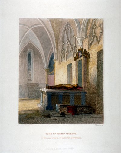 Graven til Lancelot Andrews i Lady Chapel, St Saviour