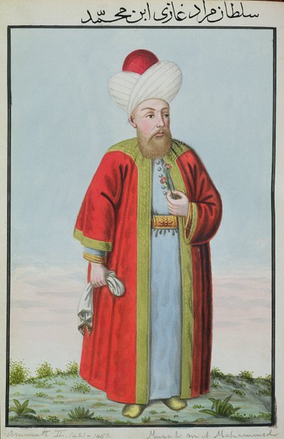 Amurath (Murad) II (1404-51) Sultan 1421-51, aus 