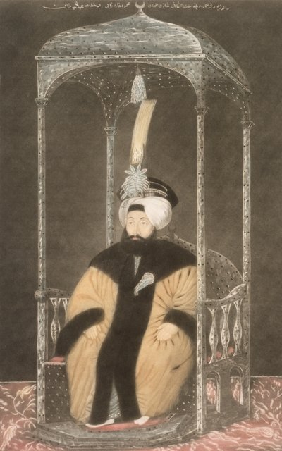 Mahmud II (1785-1839) Sultan 1808-39, aus 