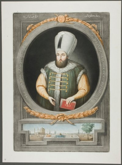 Mustapha Kahn, fra Portraits of the Emperors of Tyrkia av John Young